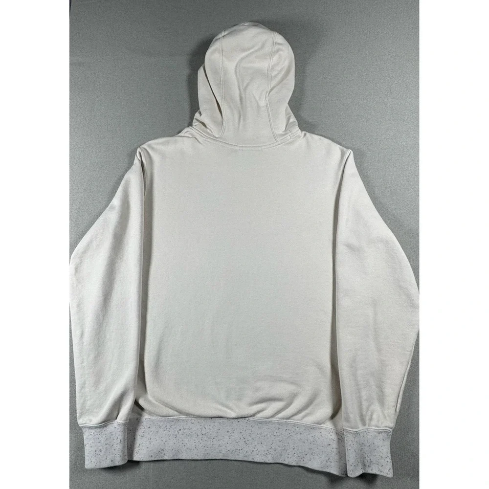 Nike ACG Hoodie Mens Medium‎ White Pullover Speckle Hem Sweatshirt AT5500-258